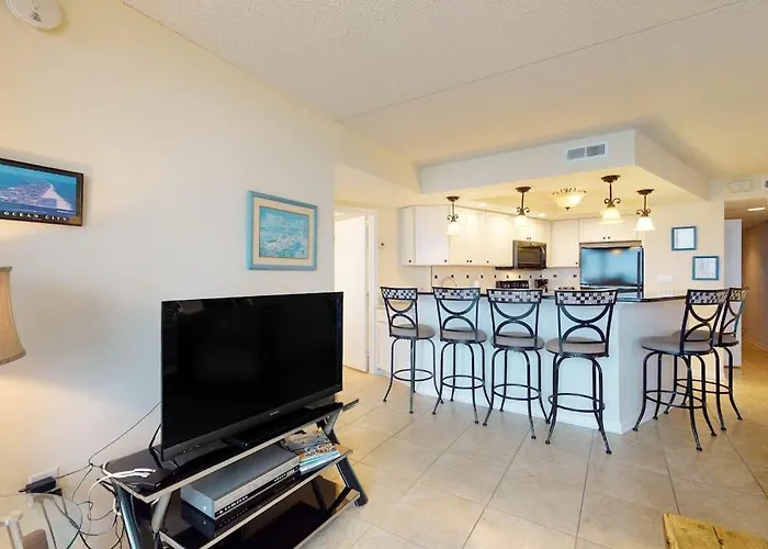 Affordable & Convenient Beachfront With Balcony Pools & Gym * Ocean City