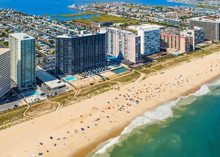 Affordable & Convenient Beachfront With Balcony Pools & Gym Ocean City